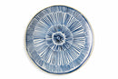Set 6 Piatti Frutta in Porcellana Decoro Blu Ø19,5 cm Villa d'Este Home Tivoli Masai Blue