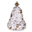 Albero di Natale Carillon con Musica e Movimento H25 cm Oro