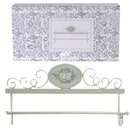 Portasciugamani da Parete 48x8xh24,50 cm in Metallo Le Bain Bianco