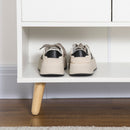 Mobile Scarpiera 60x30x92 cm in Legno Truciolare Bianco