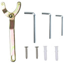 Kit Binario per Porta Scorrevole con Accessori in Acciaio Inox 