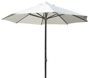 Ombrellone da Giardino Ø2,7 m Palo Ø48 mm in Alluminio Kraus Tre Bianco