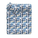 Set lenzuola stampa sopra Sotto e Federe Tratti