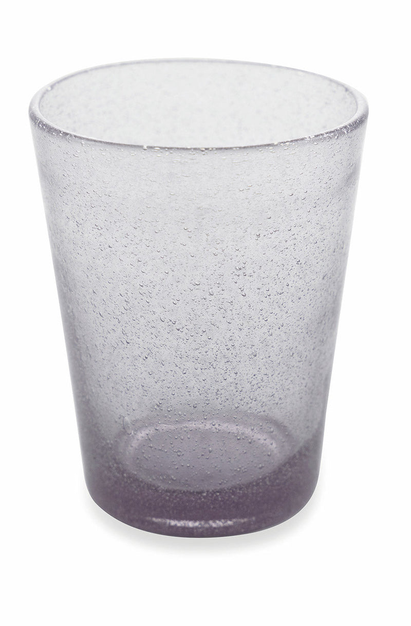 Set 6 Bicchieri Ø8x10 cm in Vetro Villa d'Este Home Tivoli Cancun Lilla