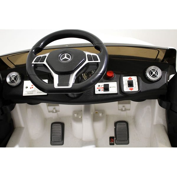 Véhicule électrique porteur pour enfants 12V sous licence Mercedes GLA 45 AMG Blanc prezzo