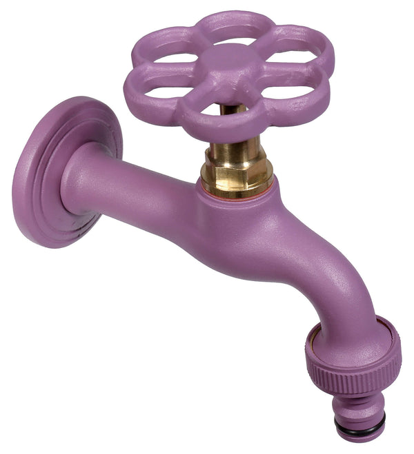 Robinet coloré pour fontaine de jardin en laiton Belfer RUB/024 Violet acquista