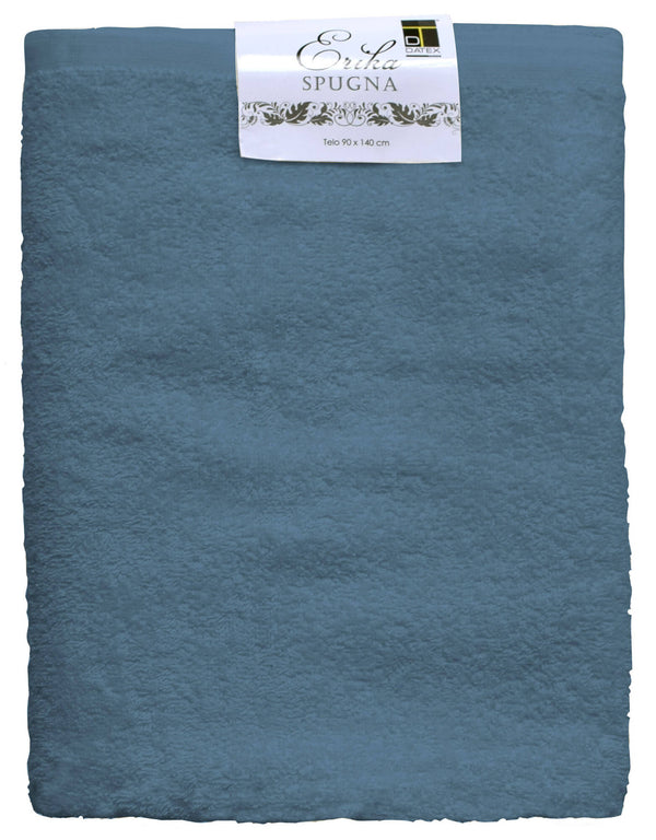 Set Éponge Serviettes Invités + Serviette Denim Bleu Erika acquista