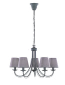 Lampadario da Interno  E14 in Metallo Calcestruzzo