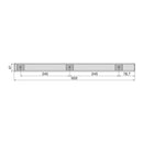 Lampada Led Ricaricabile Sensore Switch 600 mm Emuca Kaus 