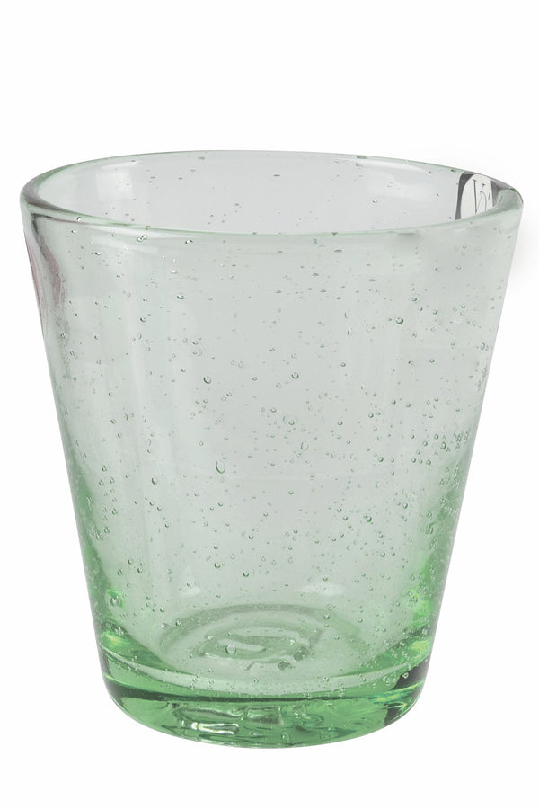sconto Lot de 6 verres à eau en verre 250 ml Villa d'Este Home Tivoli Light Green Cancun Satin