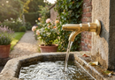 Rubinetto a Pulsante per Fontana da Giardino in Ottone Belfer RUB/021