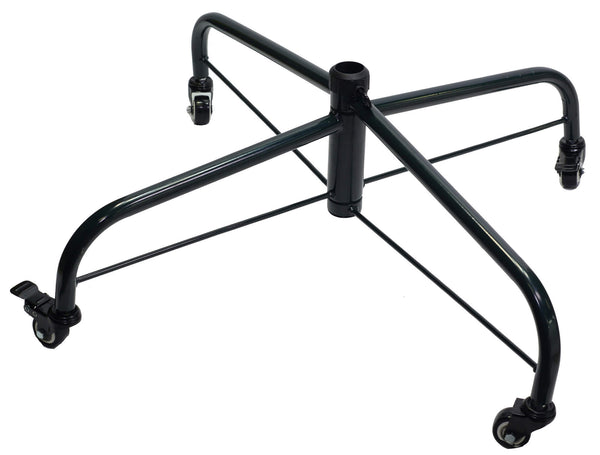 acquista Socle pour Sapin de Noël 60 cm en Métal avec Roues Adami Noir