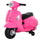 Piaggio Mini Vespa GTS Électrique 6V pour Enfants Rose