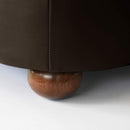 Divano 2 Posti 170x81x77 cm in Similpelle Marrone