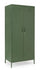 Armoire Cambridge 2 portes 50x80x185 cm en acier vert