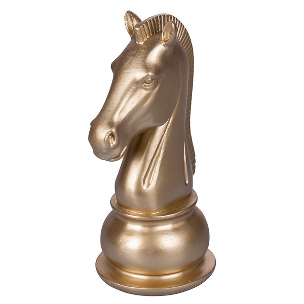 prezzo Cavallo Scacchi Decorativo 10,5x8,5x19 cm in Poliresina VdE Tivoli 1996 Chess