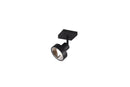 Faretto da Interno a LED in Metallo Nero Opaco