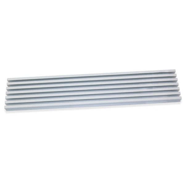 Grille de ventilation à 7 lamelles en aluminium Emuca pour réfrigérateur ou four encastrable de 60 cm acquista
