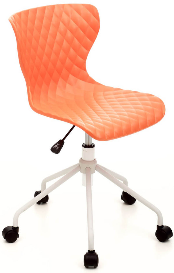 online Chaise de bureau opérative en nylon Comics Orange