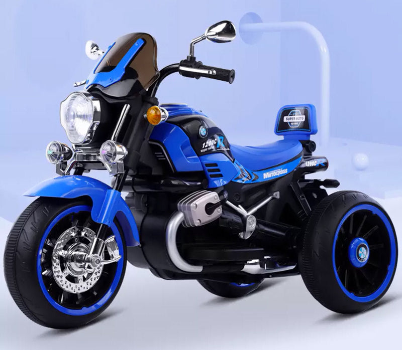 Moto Elettrica per Bambini 12V Kidfun Melbourne Blu