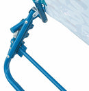 Lettino Prendisole Pieghevole per Bambini in Metallo Soriani Squaletto Blu