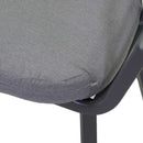 Sedia da Giardino 62x61xh79 cm in Alluminio Riverside Antracite