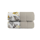 Trapunta Invernale Matrimoniale Stampata in Microfibra 200gr Double Face Urban Giallo      