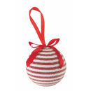 Set 14 Palle di Natale Ø7,5 cm in Polyfoam con Box Righe e Pois