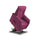 Fauteuil élévateur électrique 2 moteurs 82x108x84 cm Baila en Microfibre Dispositif Médical 1 Violet