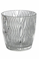 Set 6 Bicchieri Acqua in Vetro 325 ml Villa d'Este Home Tivoli Waves