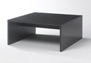 Tavolino Quadrato da Salotto in Melamina 81x81x36cm TFT  Boost Antracite