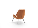Poltrona da Salotto o da Camera Brandy 73x68x85 cm in Velluto Caramello