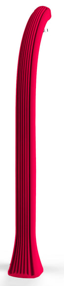 Doccia Solare da Giardino 35L Miscelatore e Lavapiedi Arkema Happy XL Cherry