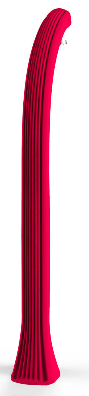 Doccia Solare da Giardino 35L Miscelatore e Lavapiedi Arkema Happy XL Cherry