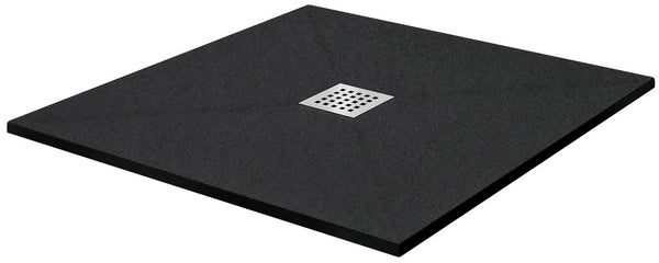 acquista Receveur de douche en Fosterberg Stone Silene 2 Anthracite Différentes tailles