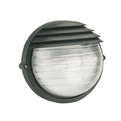 sconto Grande applique murale ronde couleur noire pour l'extérieur ligne Palpebra Sovil