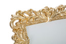 Cornice Rich 21,7x2x27 cm in Poliresina e Vetro Oro