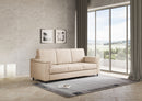 Divano 3 Posti 208x85x85 cm Marrak in Tessuto Beige