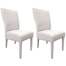 Set 2 Sedie 99x46x63 cm Roxanne panna