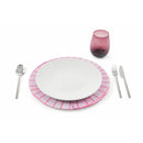 Set 6 Sottopiatti Tondi Ø33x1,5 cm in metallo VdE Tivoli 1996 Aurora 