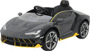Macchina Elettrica per Bambini 12V con Licenza Lamborghini Centenario Grigia