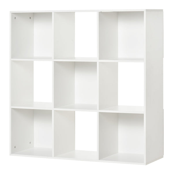 prezzo Bibliothèque 3 Etagères 91,5x29,5x91,5 en Bois Blanc