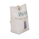 Fermaporta  20x10x20 cm 100% poliestere VdE Tivoli 1996 Le Travisate Bianco