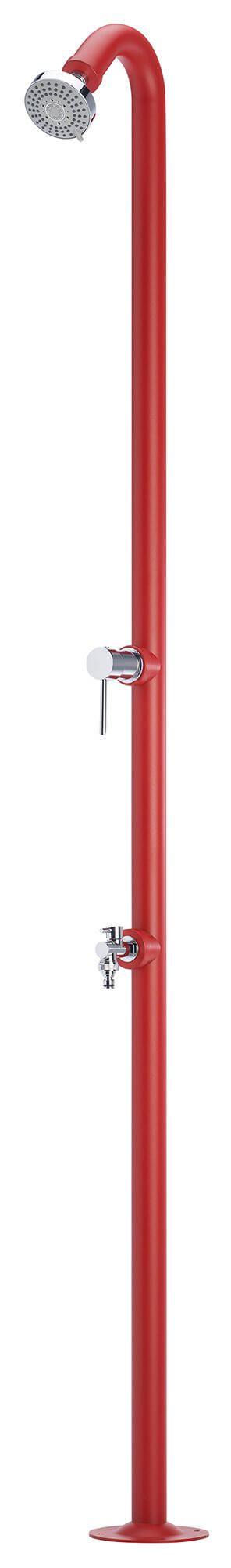 sconto Douche de jardin avec mitigeur Belfer 42D4 Rouge