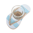 Set 6 Ciabattina Porta Candele Larghezza 16 cm