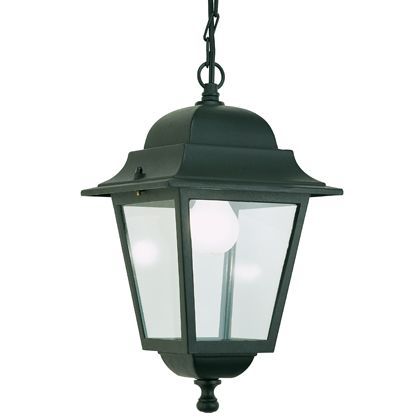sconto Lampe Lanterne Suspendue Couleur Noire Extérieur Square Line Sovil