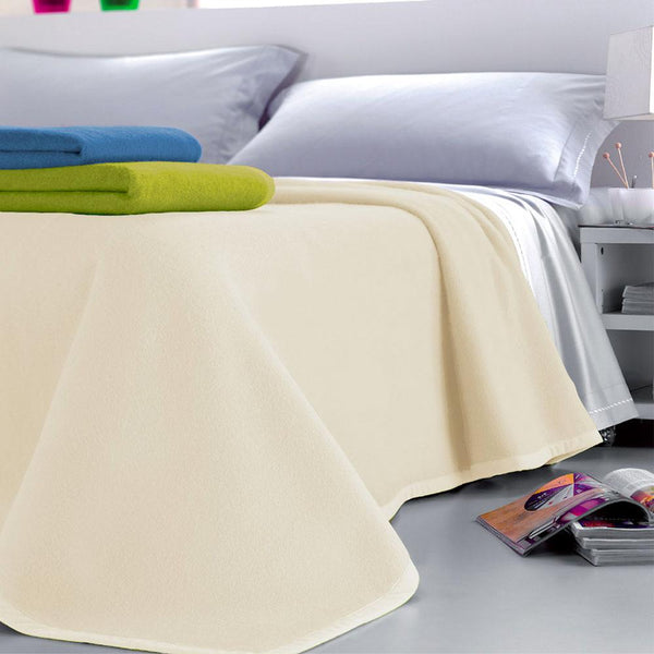 acquista Couverture Laine Mélangée 350gr Cober Jenny Crème