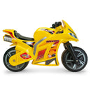 Moto Cavalcabile per Bambini XL Winner Senza Pedali Giallo   
