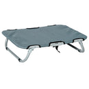 Brandina per Cani e Gatti Pieghevole 59x46x15 cm in Tessuto Grigio