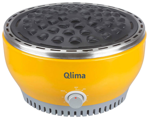 Barbecue à Charbon Charbon Table Portable Qlima Njoy Jaune online
